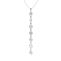 Mini Silver Chakra Necklace