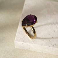 Lunar Amethyst Ring