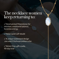 Nura Moonstone Necklace