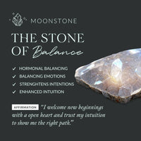 Calla Moonstone Ring