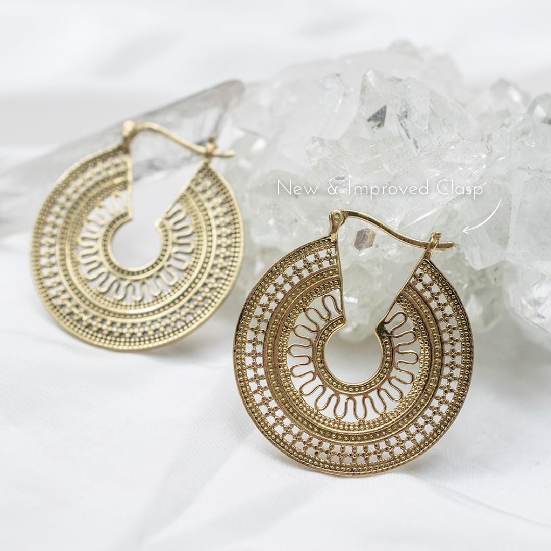 Medallion Earrings