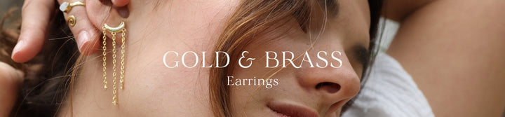 Gold & Brass Earrings