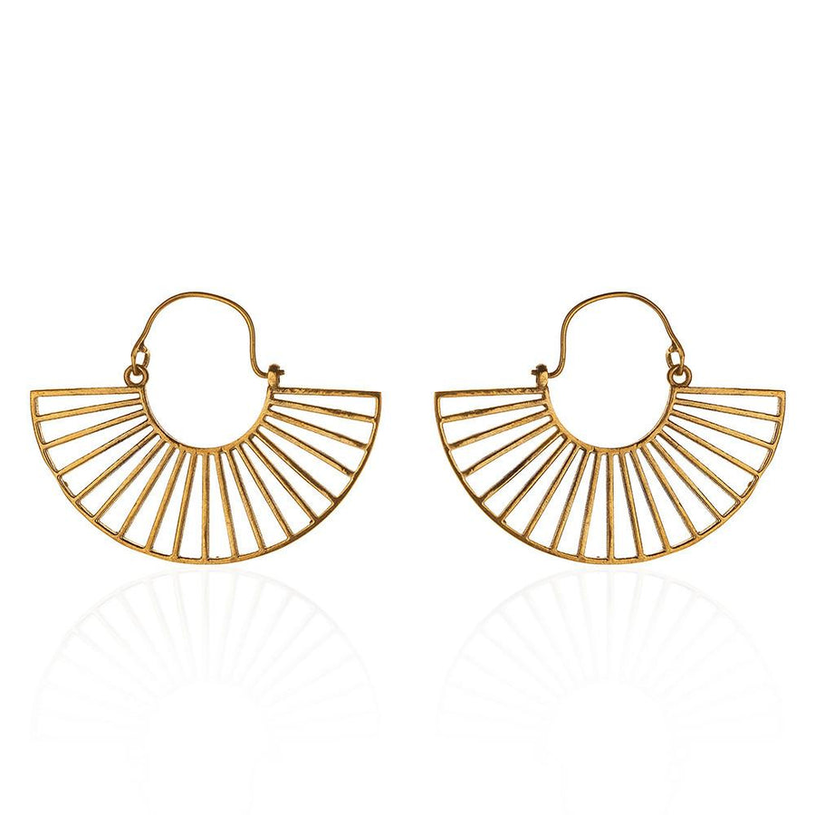 19 Bridges pure brass earrings