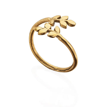 Golden Hour pure brass ring