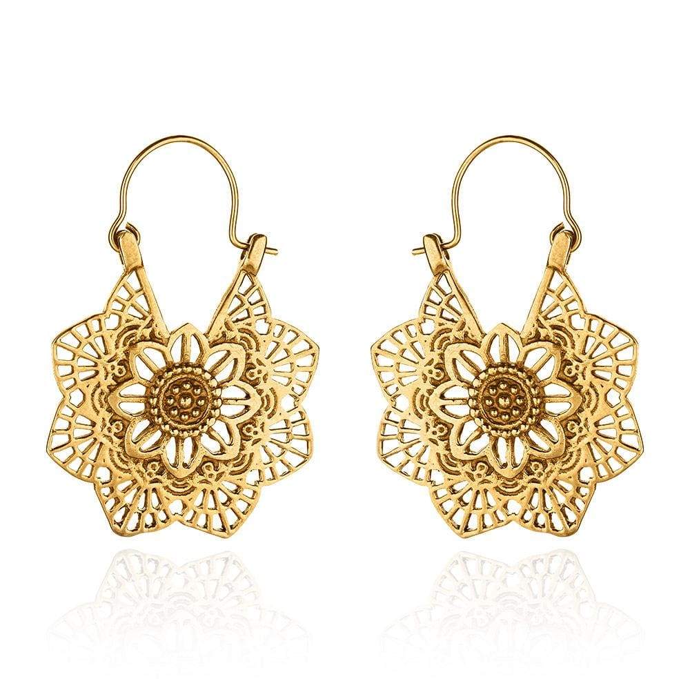 Imperial Earrings Pure Brass