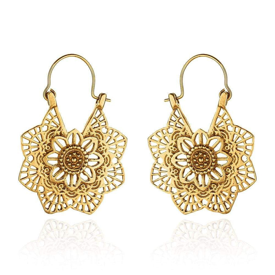 Imperial Earrings Pure Brass