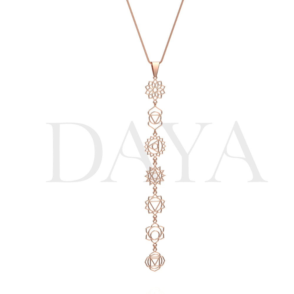 Daya 7-Chakra Necklace – Daya Jewelry