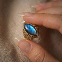 Aryia Labradorite Ring