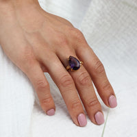 Lunar Amethyst Ring