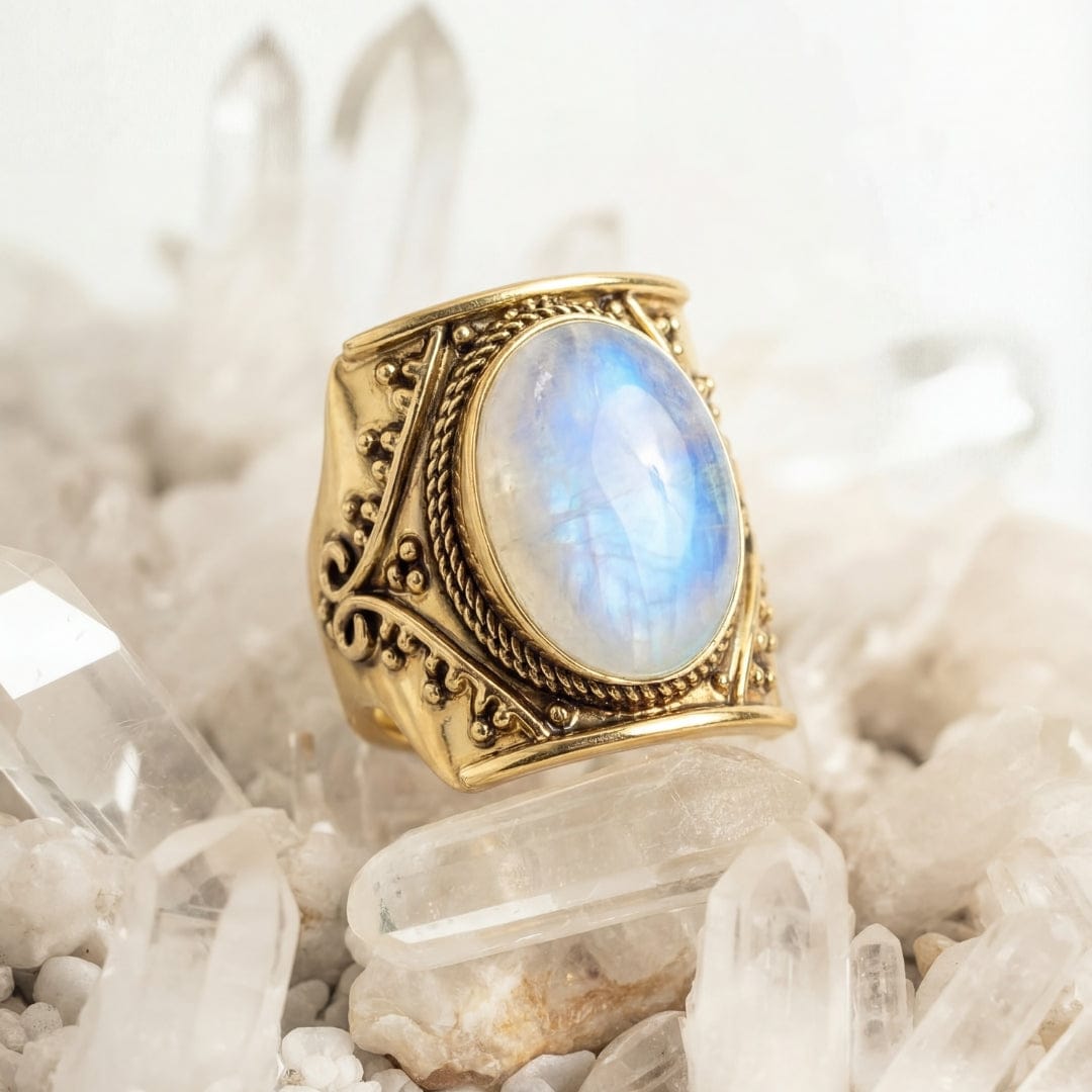 Muse Moonstone Ring