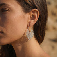 Samadhi Silver Earrings