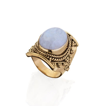 Muse Moonstone Ring