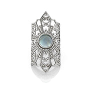 Salome Silver Ring