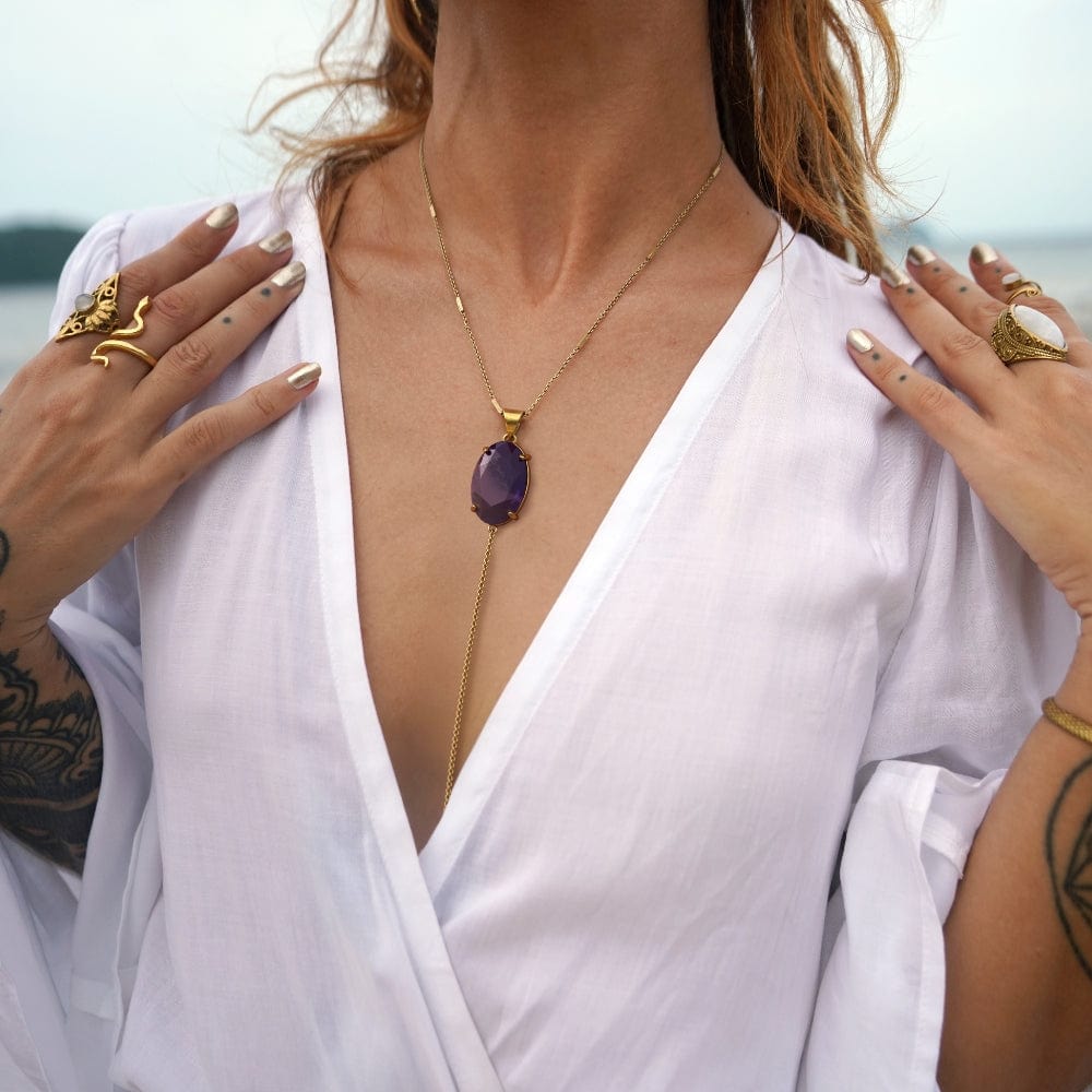 Nura Amethyst Necklace