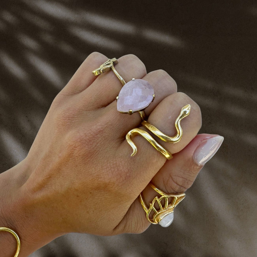 Lunar Rose Ring