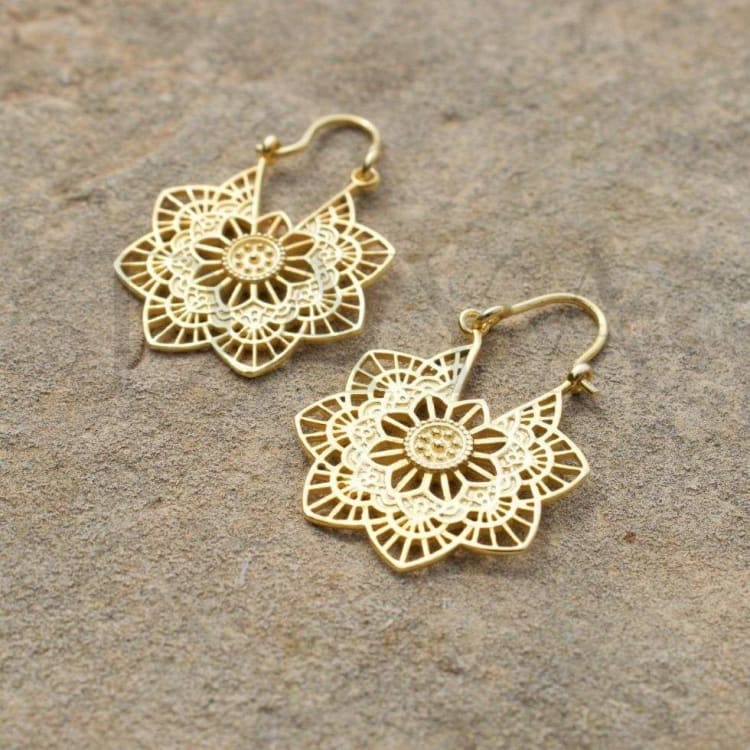 Imperial Earrings 14K Gold Plated