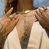 7-Chakra Necklace mobile hero close-up