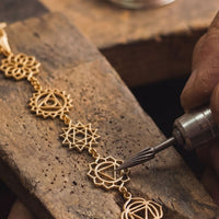 7-Chakra Necklace artisan craftsmanship wide