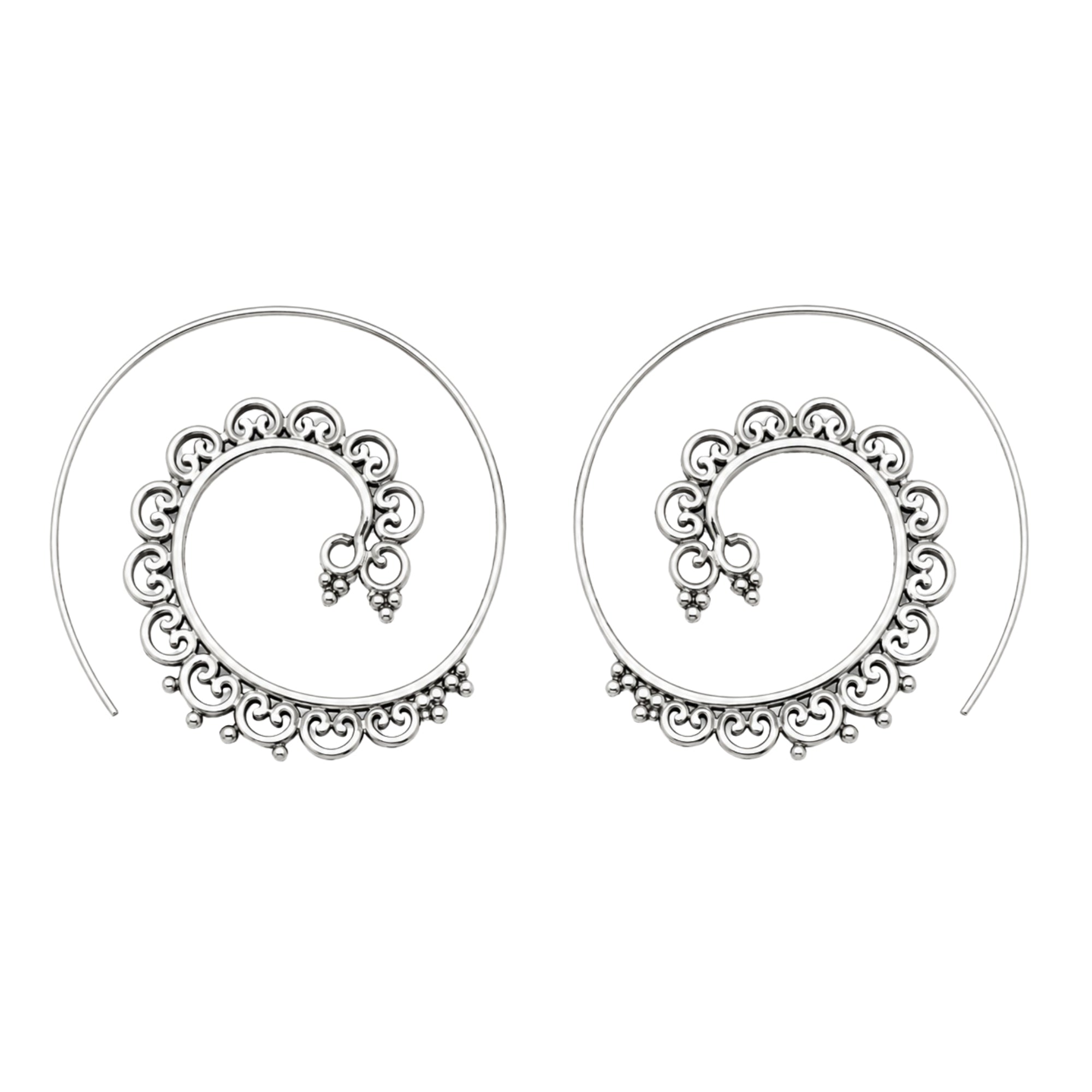 Whisper Silver Earrings