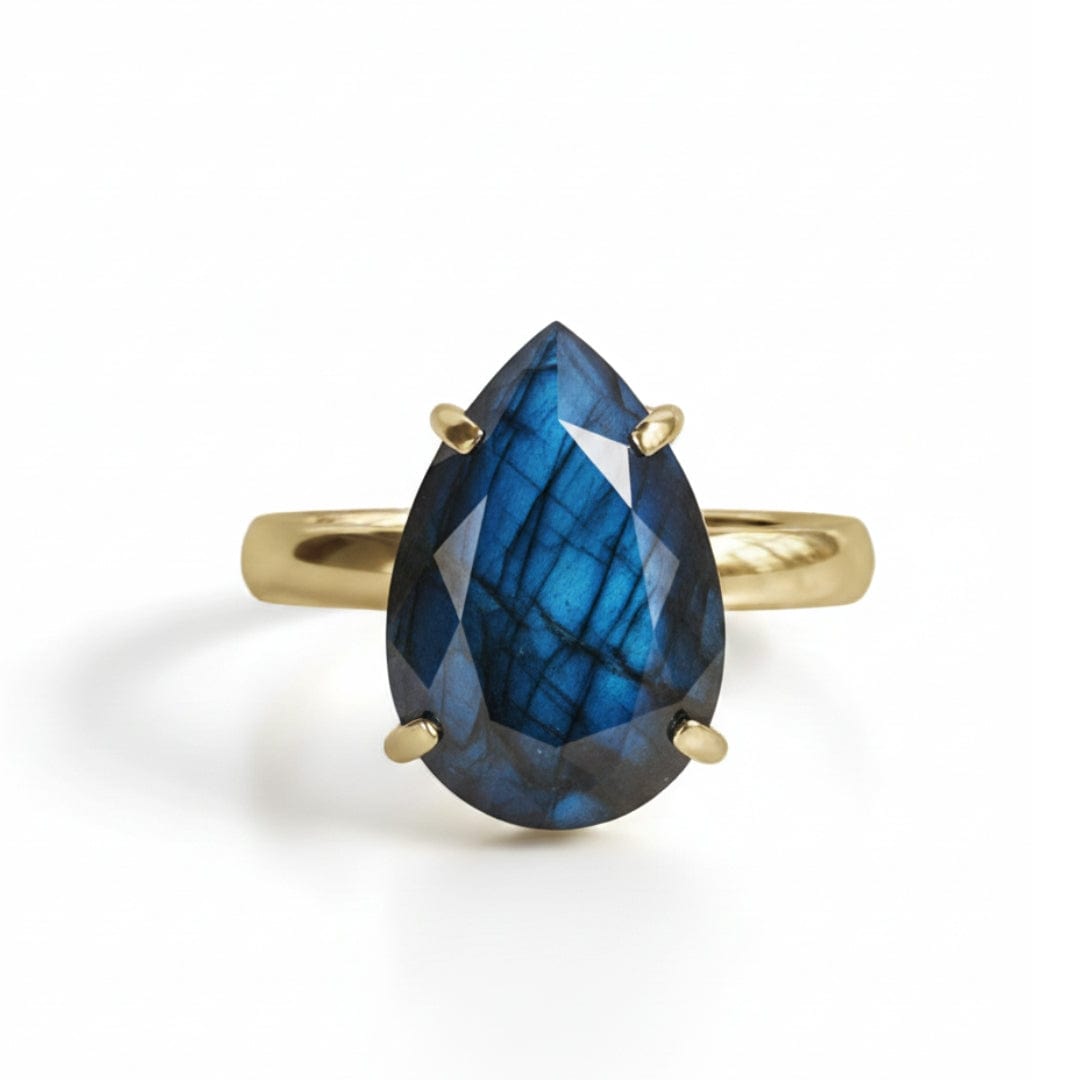 Lunar Labradorite Ring