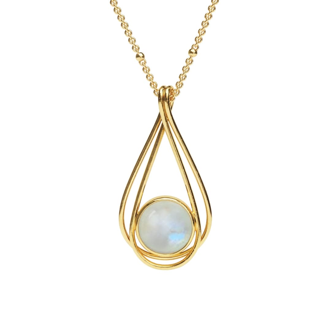 Metis Moonstone Necklace