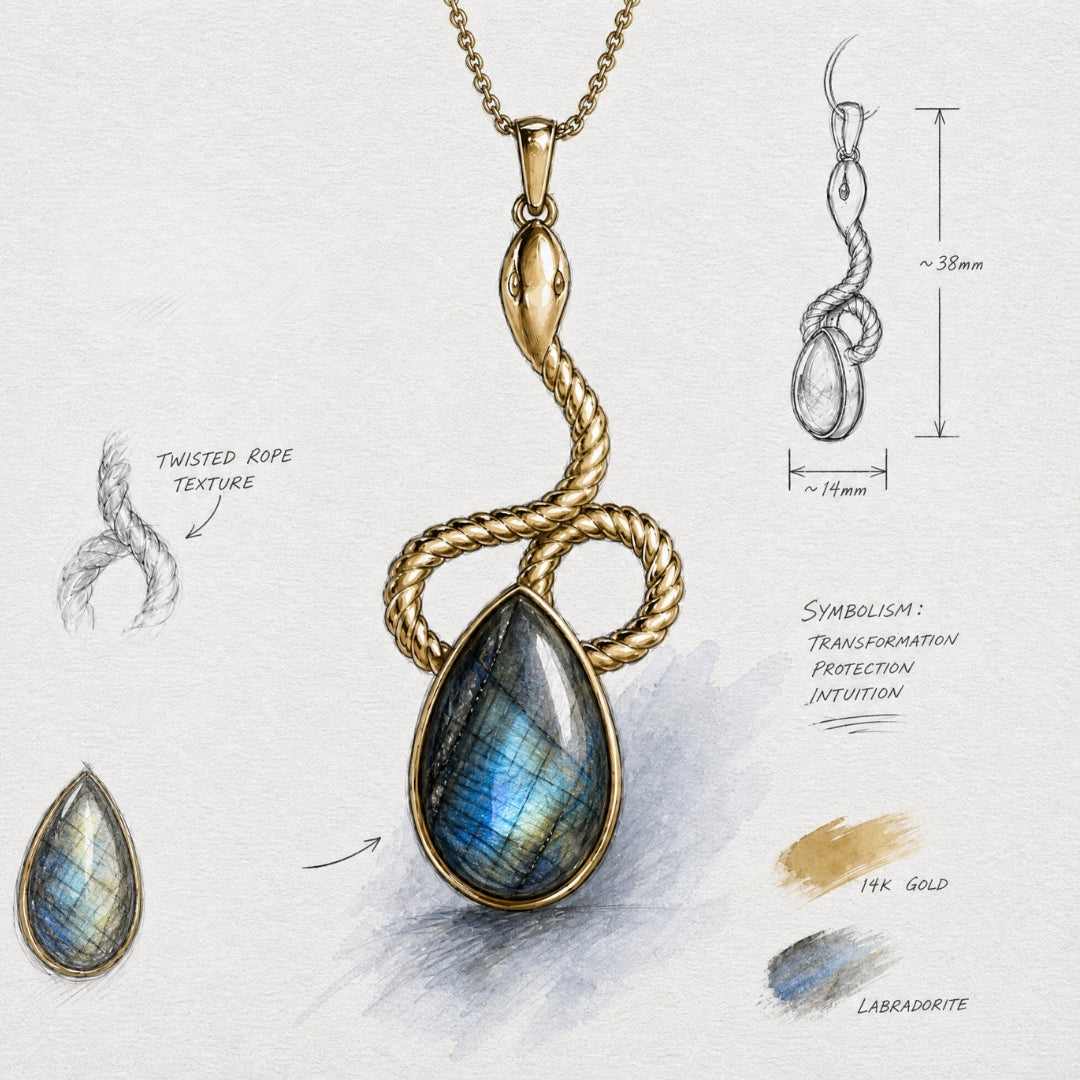 Naya Labradorite Necklace