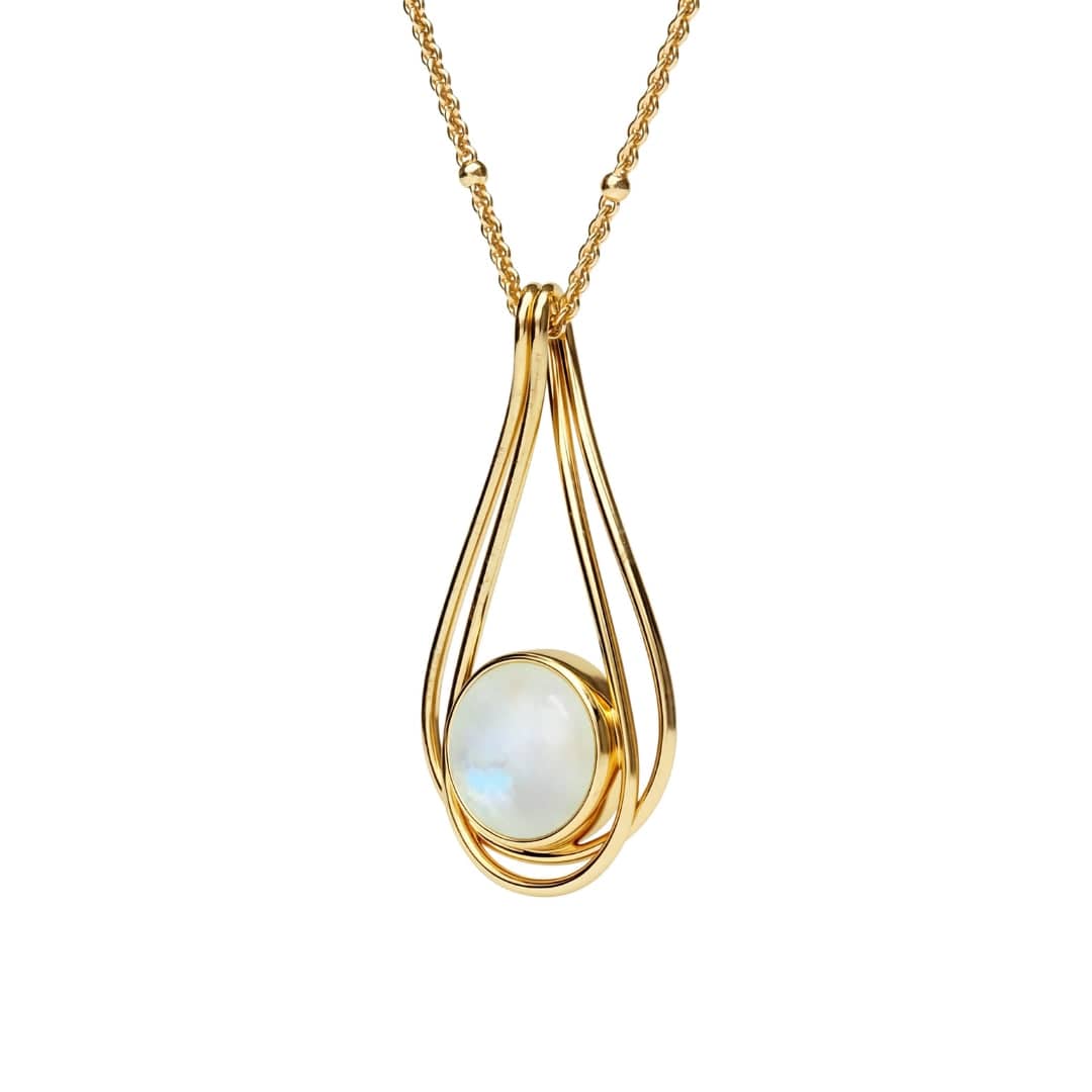 Metis Moonstone Necklace