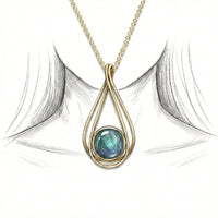 Metis Labradorite Necklace