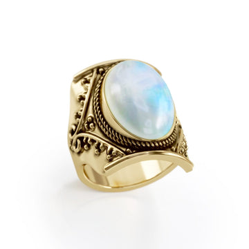 Muse Moonstone Ring