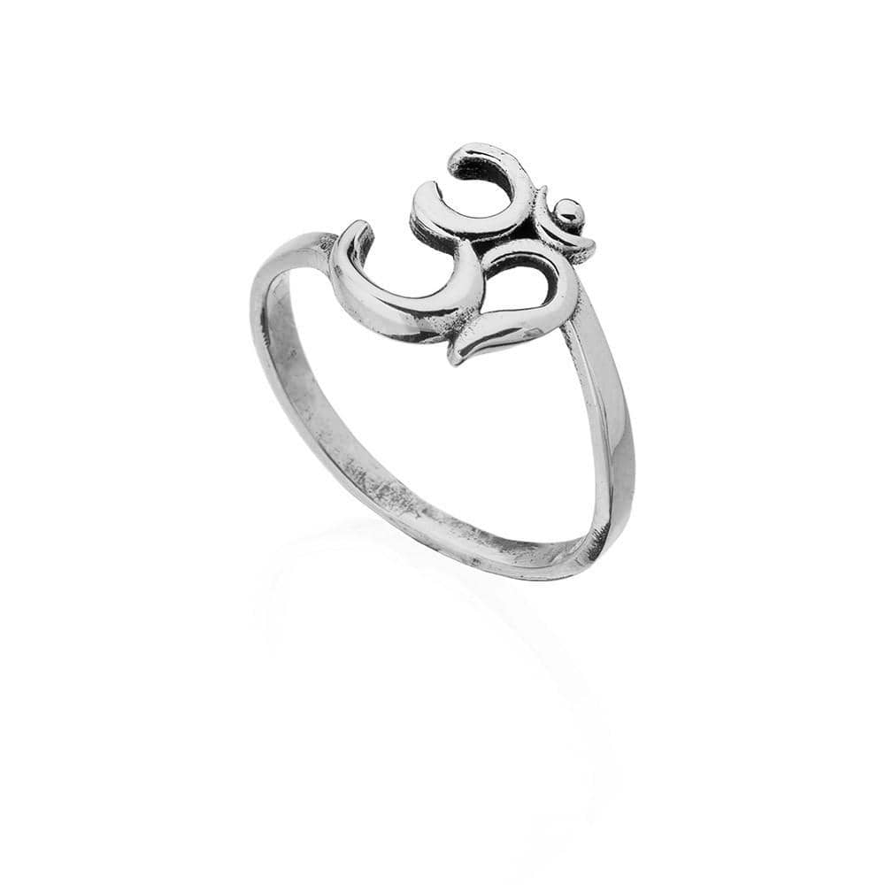 Sterling Silver Om Sign Wire Ring - Walmart.com