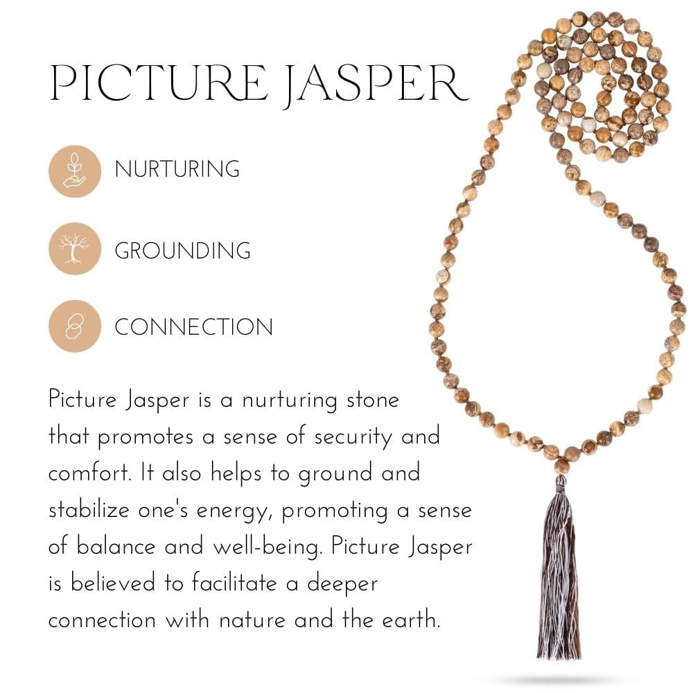 Empowering Red Jasper Mala Bracelet – Daya Jewelry