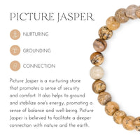 Grounding Jasper Mala Bracelet