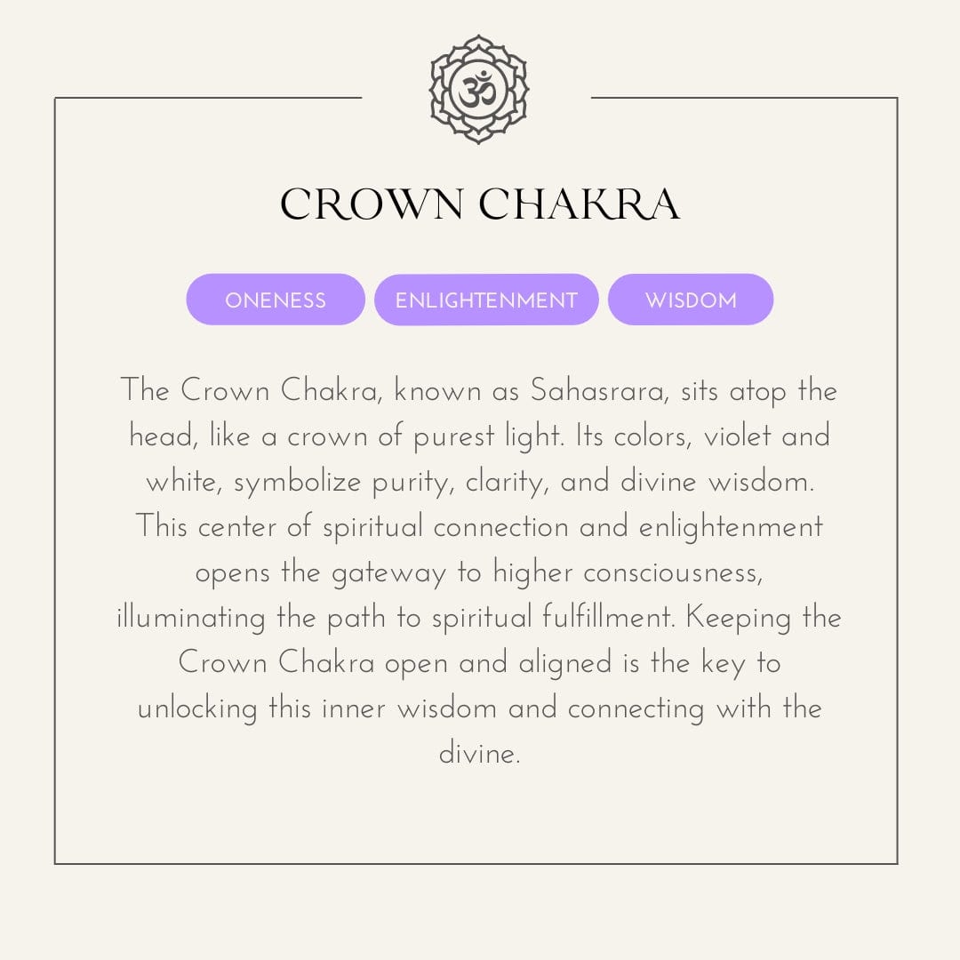 Crown Chakra Bracelet