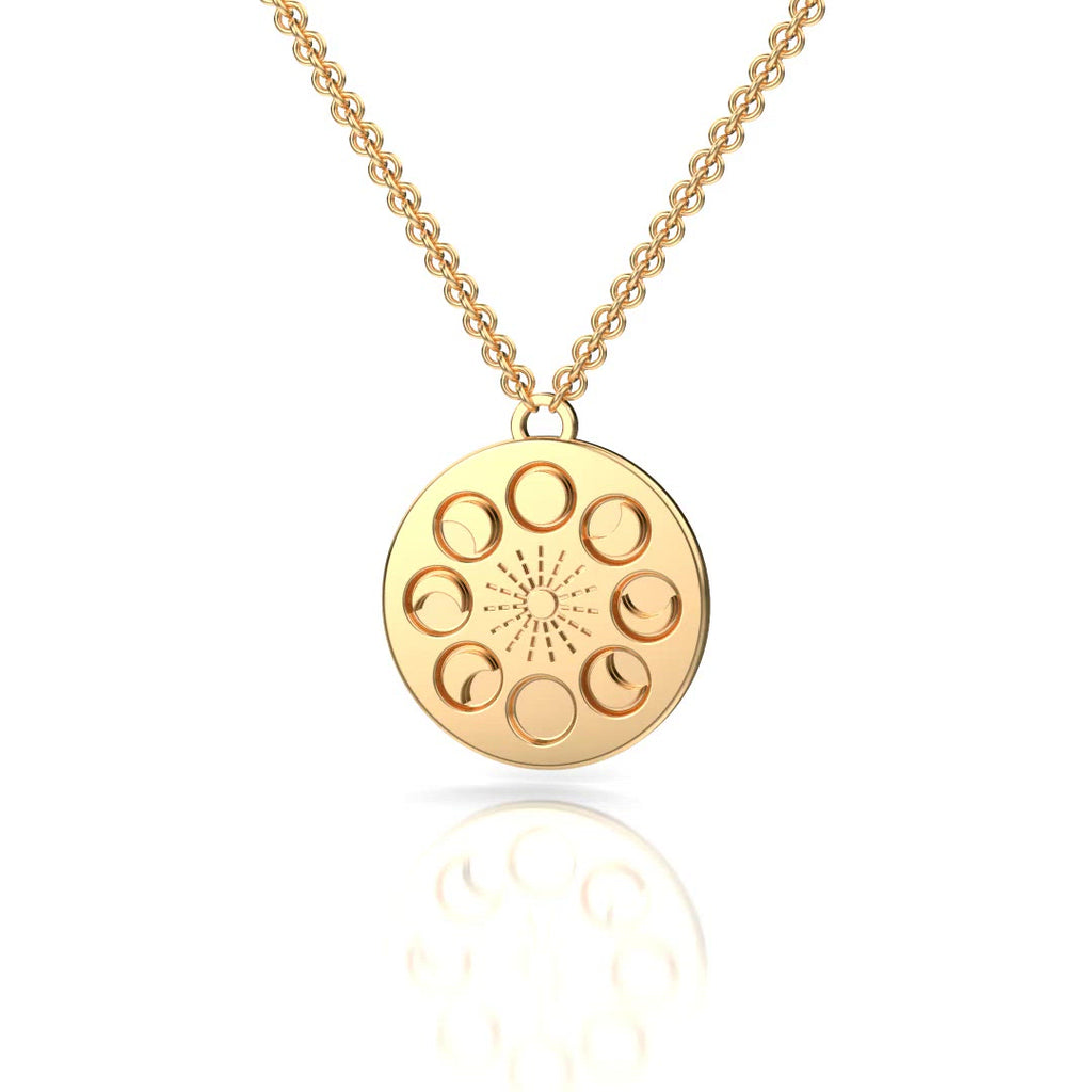 Power Pendant for Abundance Necklace - Gold - Luna & Rose Jewellery