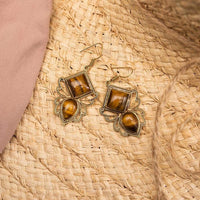 Crystal Bees Earrings