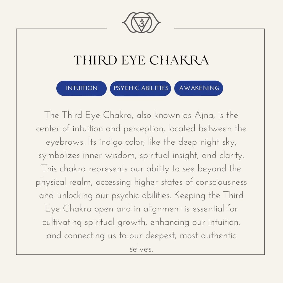 Third Eye Chakra Bracelet