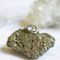 Silberner Orbit-Ring